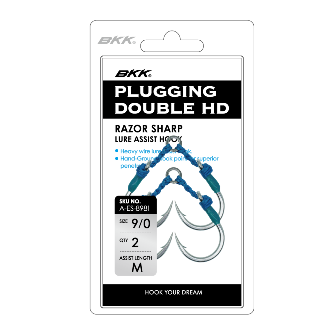 PLUGGING DOUBLE HD-M n°8/0