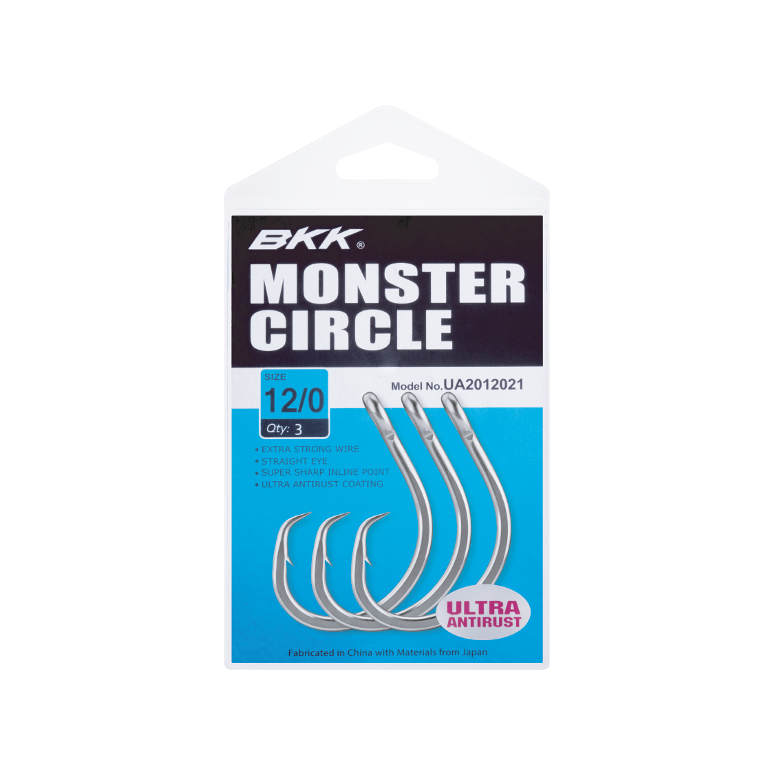 MONSTER CIRCLE UA n°10/0 ( 4 pièces)