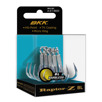 RAPTOR-Z barbless 2/0