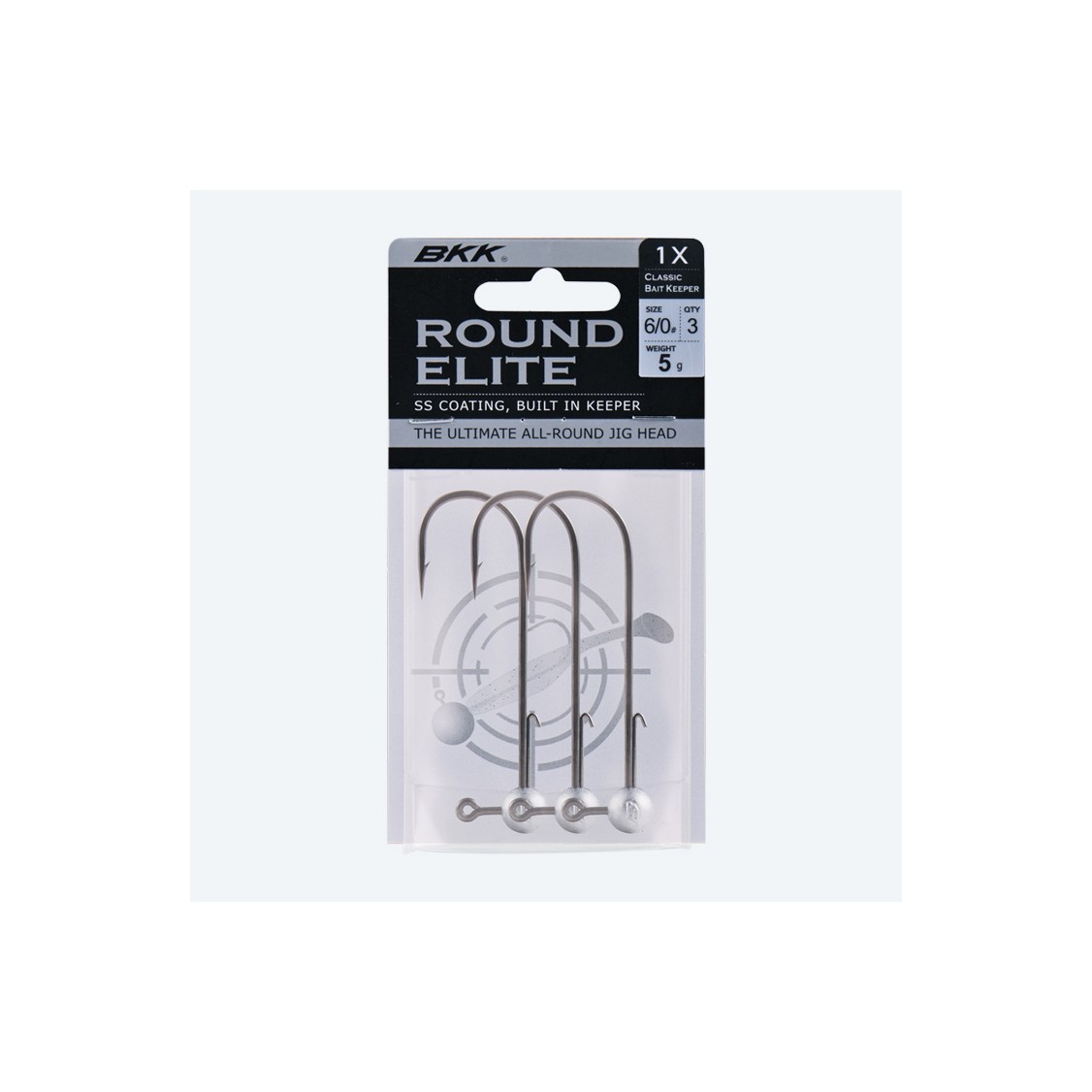 Round Elite-Classic Bait Keeper - 10g 1#, 3pcs