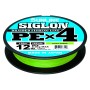 SIGLON BRAID 4X 150 m Vert Fluo PE 0.2  (0,076 mm)
