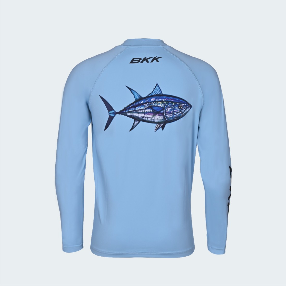 Long Sleeve Performance Shirt - Barramundi - Light Blue Taille L