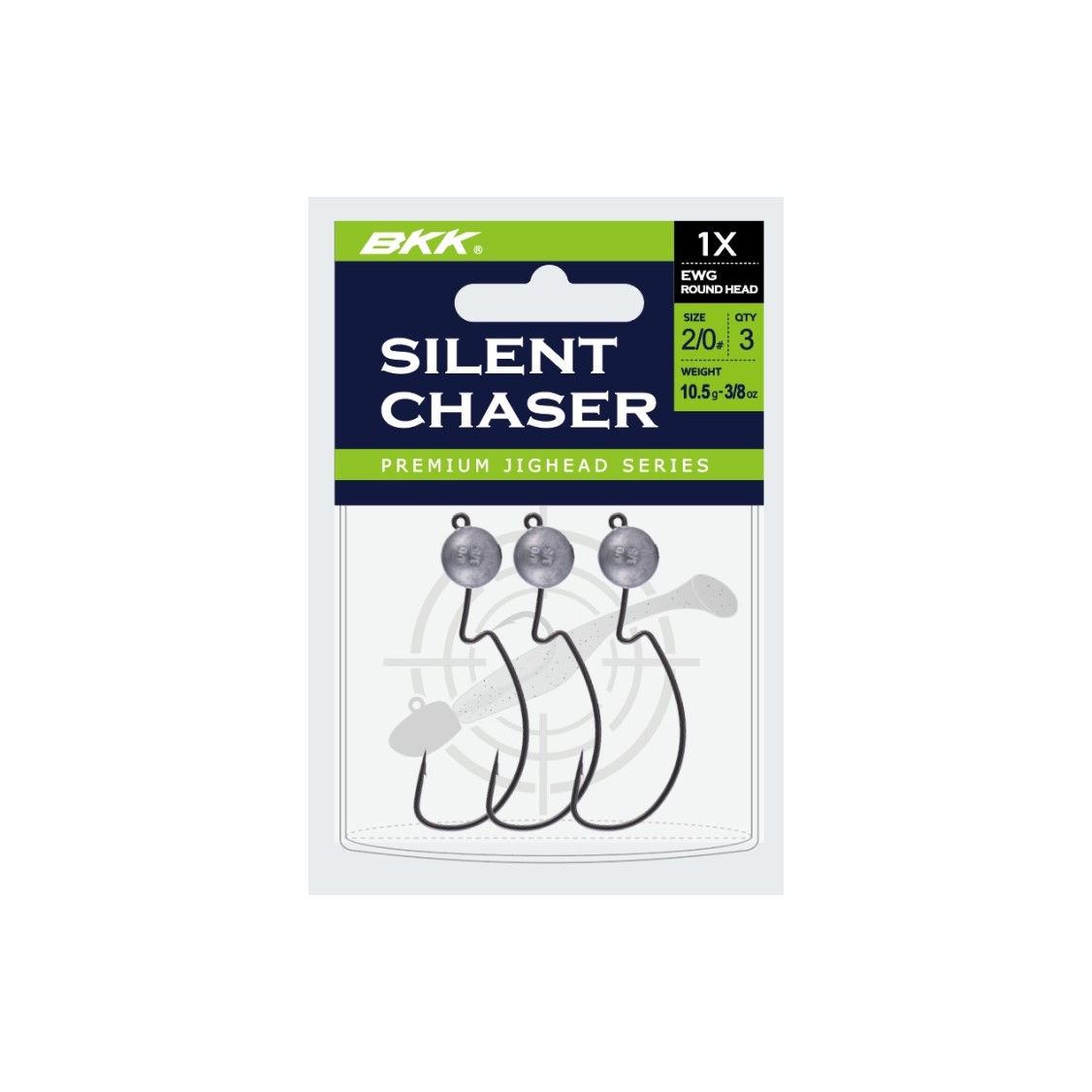 Silent Chaser - 1X - EWG Round Head, 1#, 1/16oz 1,8gr