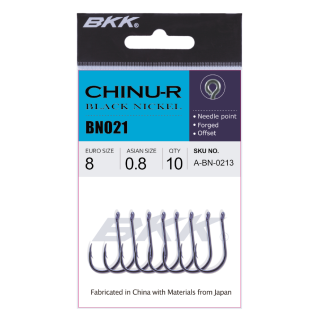 CHINU DIAMOND Black Nickel avec oeillet  Size 10   0,3 JPN