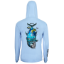 Long Sleeve Performance Shirt ( à capuche) - Camo - Taille M