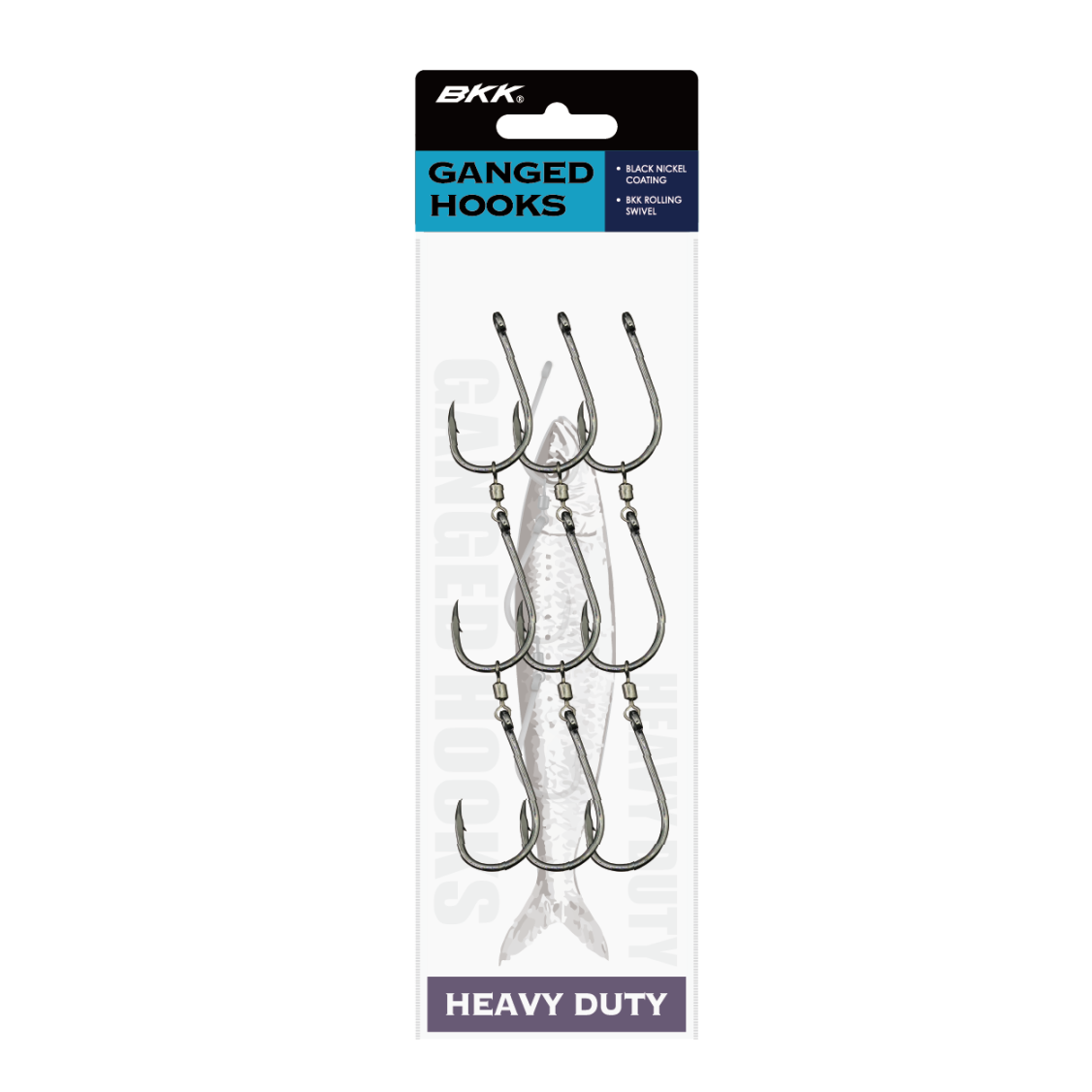 GANGED HOOKS 4/0