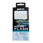Micro Flash - NFA-02 (White fish skin + Green resin - Fluoro) #4 Jap