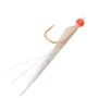 Micro Flash - NFA-02 (Natural fish skin + Red resin - Fluoro)#4 Jap