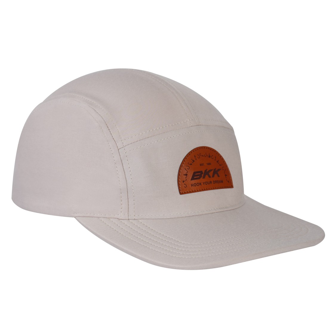 Casquette Logo Five-Panel Beige