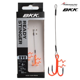 Assist Spear UVO Stinger - 7x7 Wire (Zander)#6 5cm, 7kg (x2)