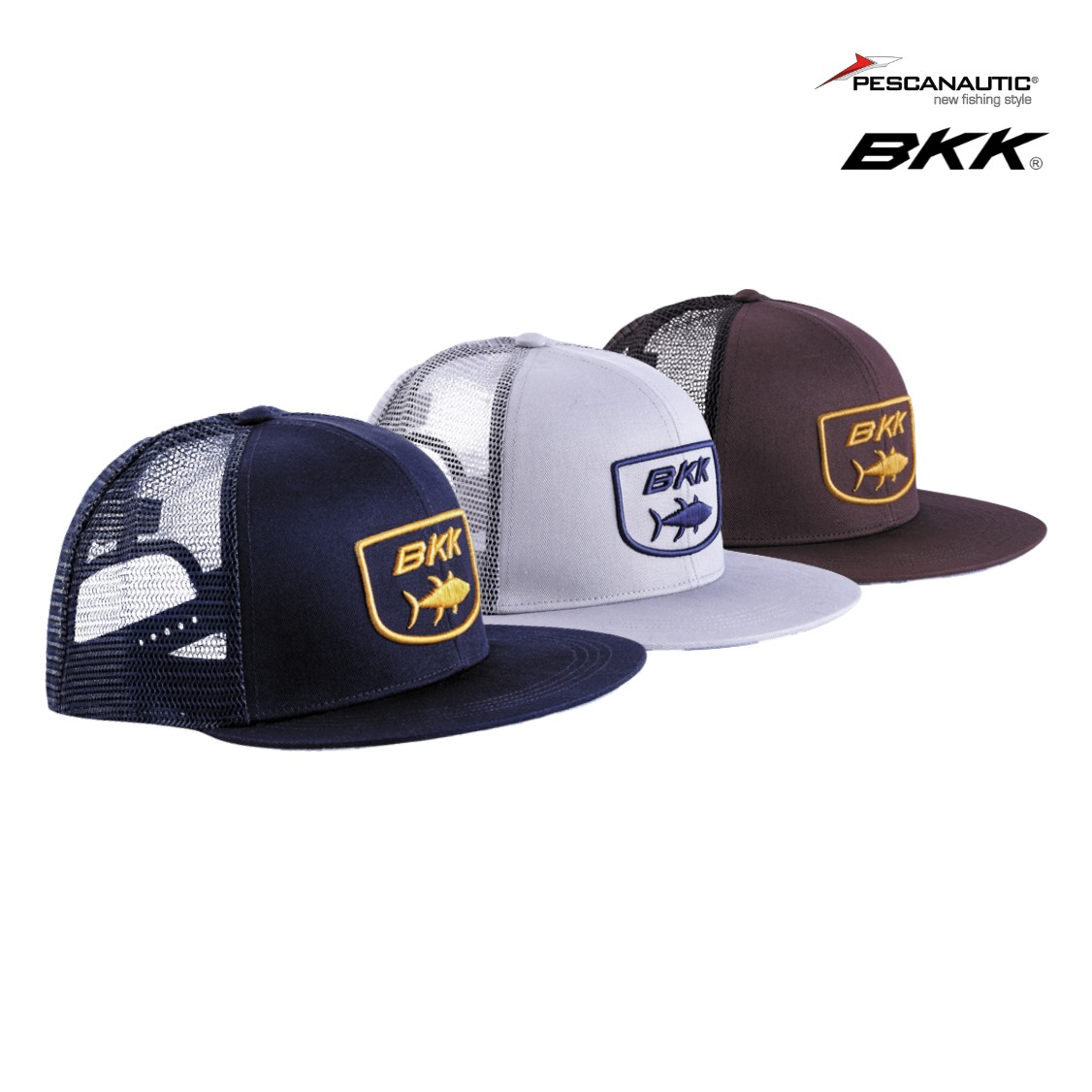 Casquette BKK TUNA Snapback Bleue