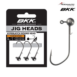 Hyperlatch - Round Head Tungsten 1/8oz,3,5gr - 1/0# Sachet de 3
