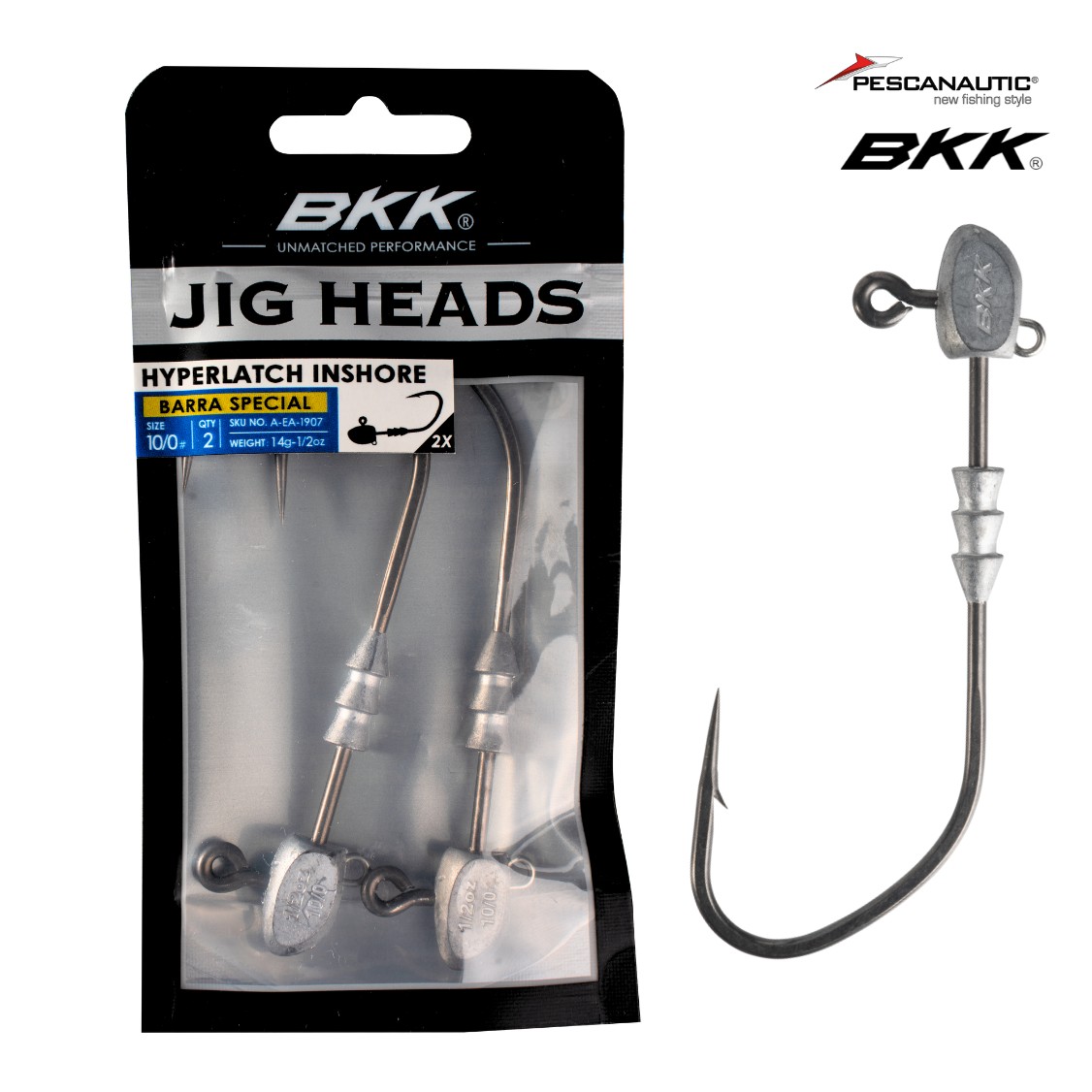 Hyperlatch Inshore - Barra Special 7g 6/0#  Sachet de 3