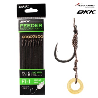 Feeder Tournament, FT-1 Bait Band Rigs-Braid  14#  (x8)