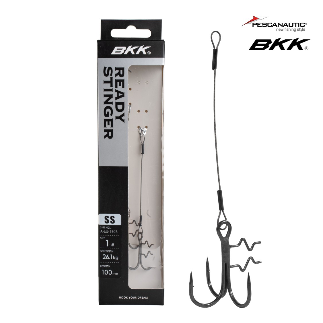 Assit Spear Stinger HD - 7x7 Wire (Pike)#1 10cm, 26kg  (x2)