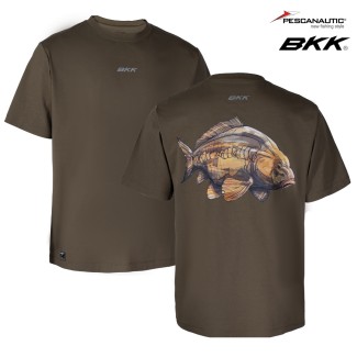 T-Shirt manches courtes -  Casual Shirt-Carp. Green. Taille S