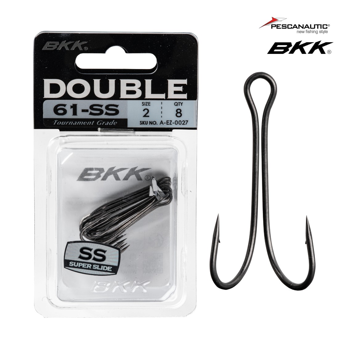 SPEAR DOUBLE-61 SS (8056)2#  sachet de  8