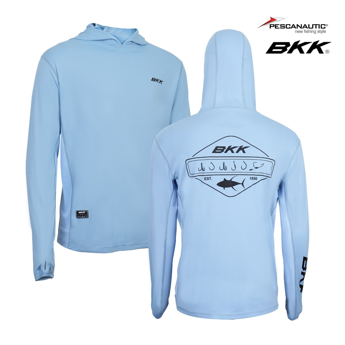 T-Shirt manches longues UV -Legacy-Light Blue S