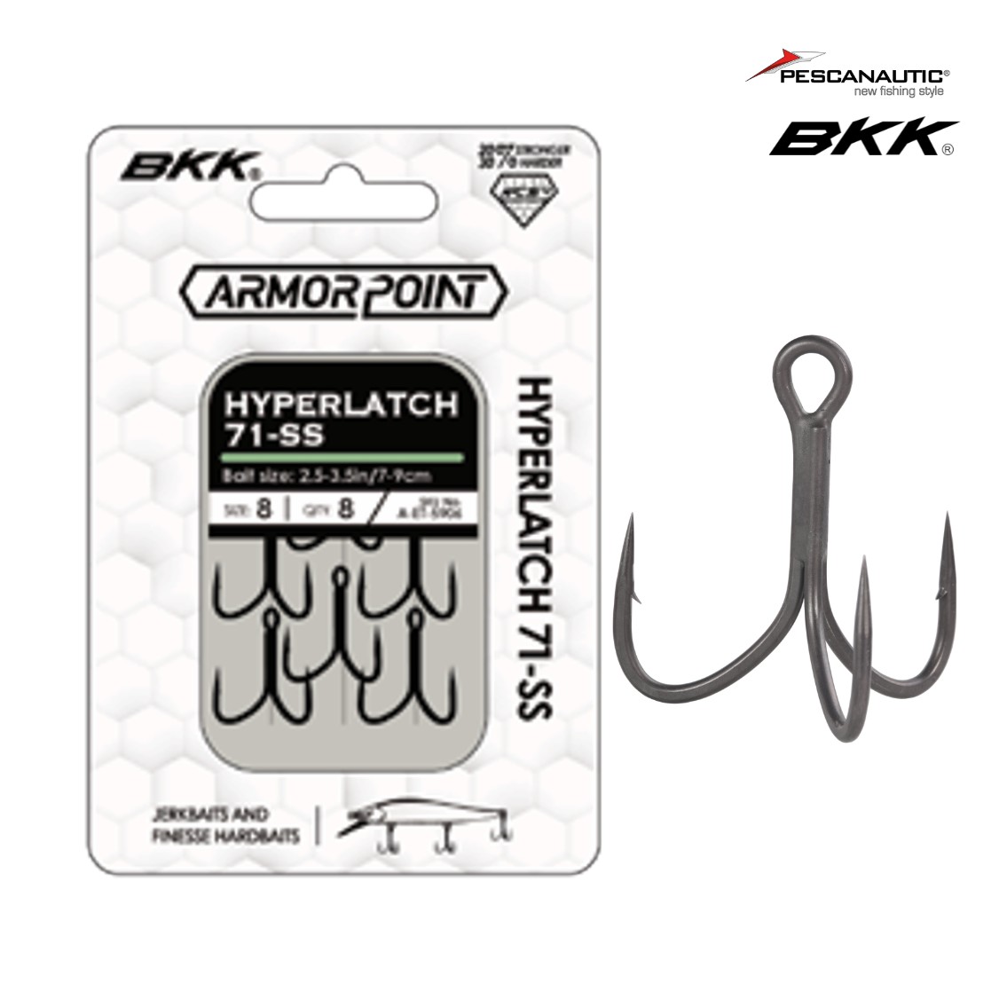 Hyperlatch 71-SS 10# (x8)