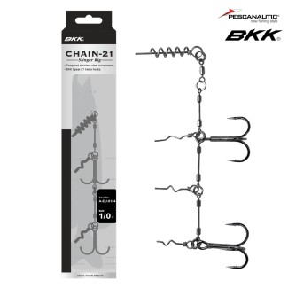 Chain-21 Stinger Rig 1#  sachet de  1
