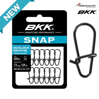 DUOLOCK SNAP-52 (Black Nickel)00#  sachet de  12