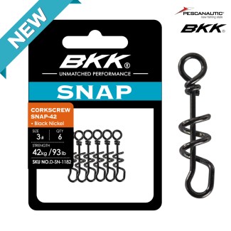 CORKSCREW SNAP-42 (Black Nickel)1# (x5)