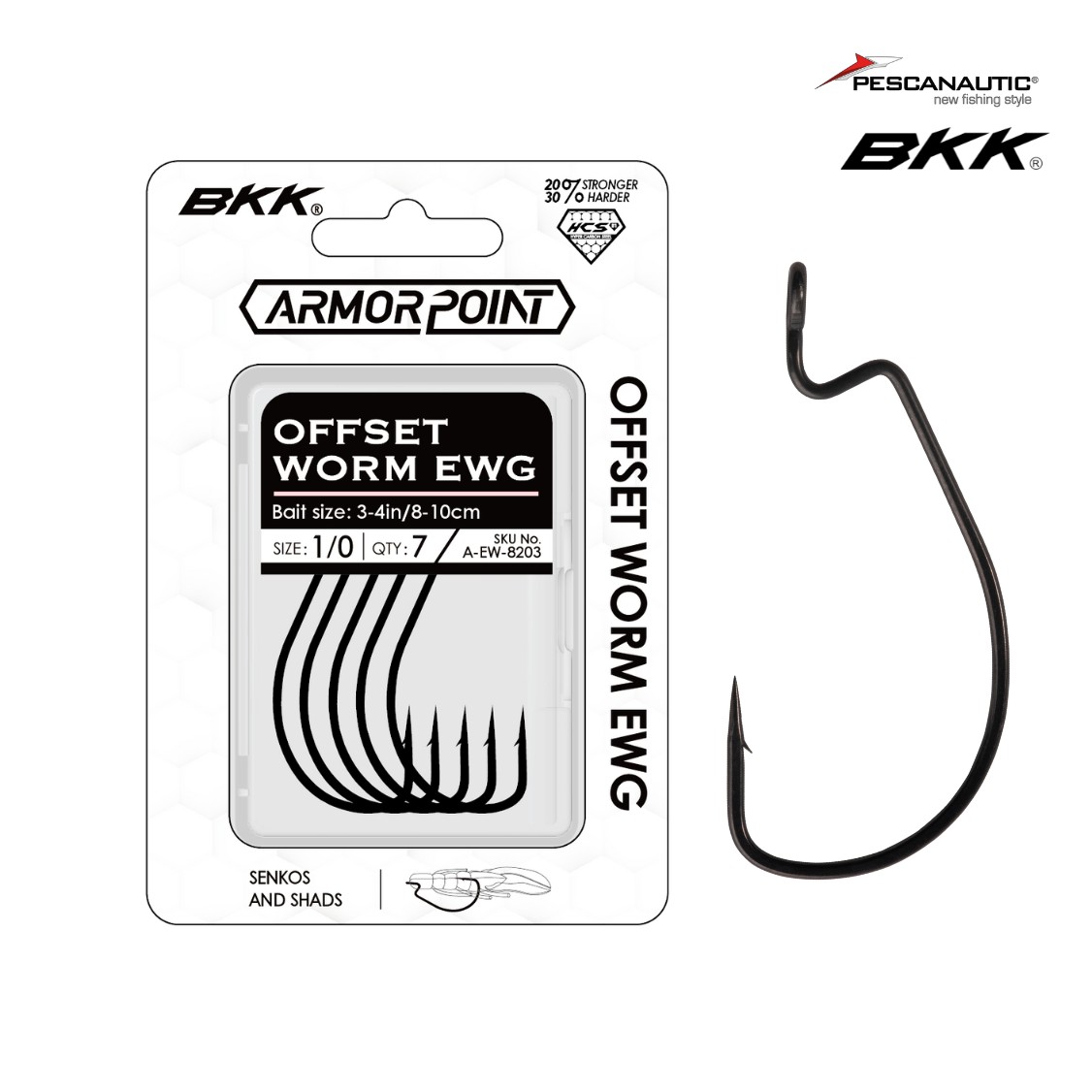 OFFSET WORM EWG(Recharge) 2# (x8)