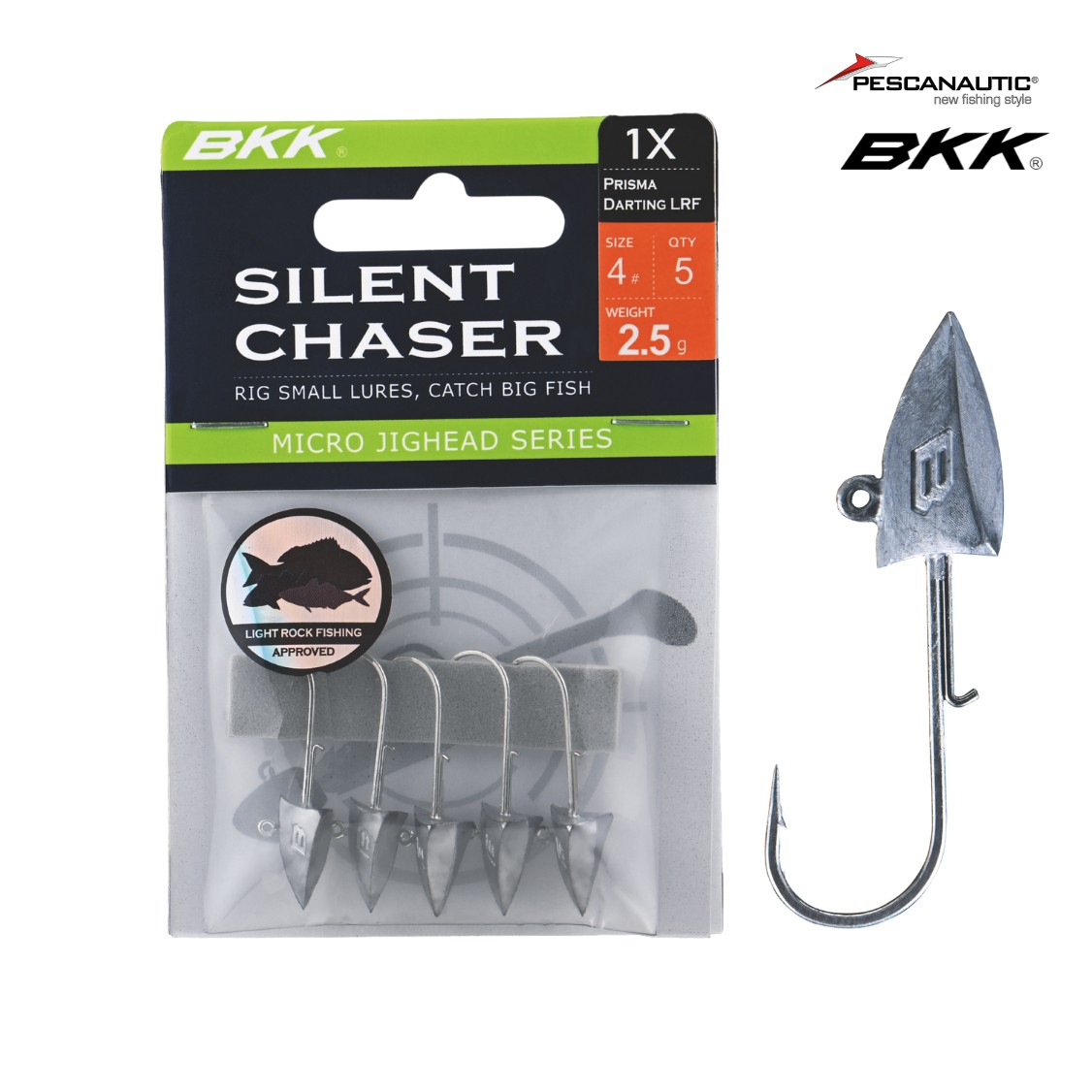 Silent Chaser -  Prisma Darting LRF 6#, 1.4g