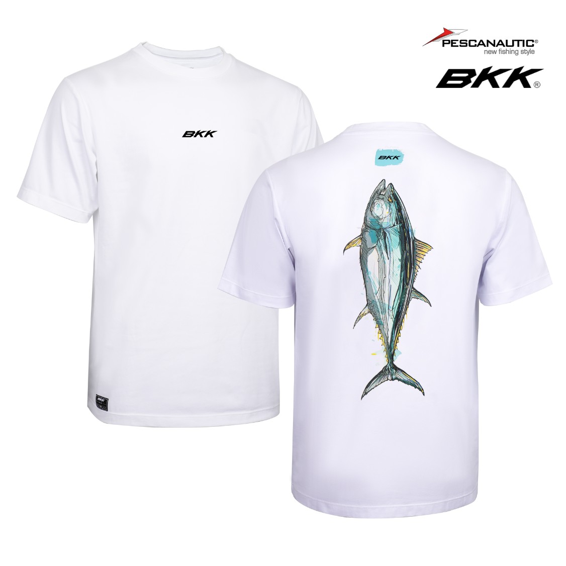 T-Shirt manches courtes Casual Shirt-Tuna  White  Taille S T-Shirt manches courtes Casual Shirt-Tuna  White  Taille S