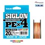 SIGLON BRAID PE  4X Multicolor 200m PE 0.6 (0.132mm) SIGLON BRAID PE  4X Multicolor 200m PE 0.6 (0.132mm)
