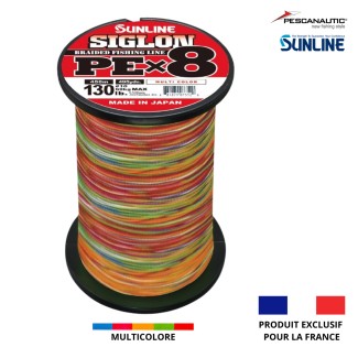 SIGLON BRAID 8X TUNA BROUME Multico 450m PE 8.0 100 LB (0,48)