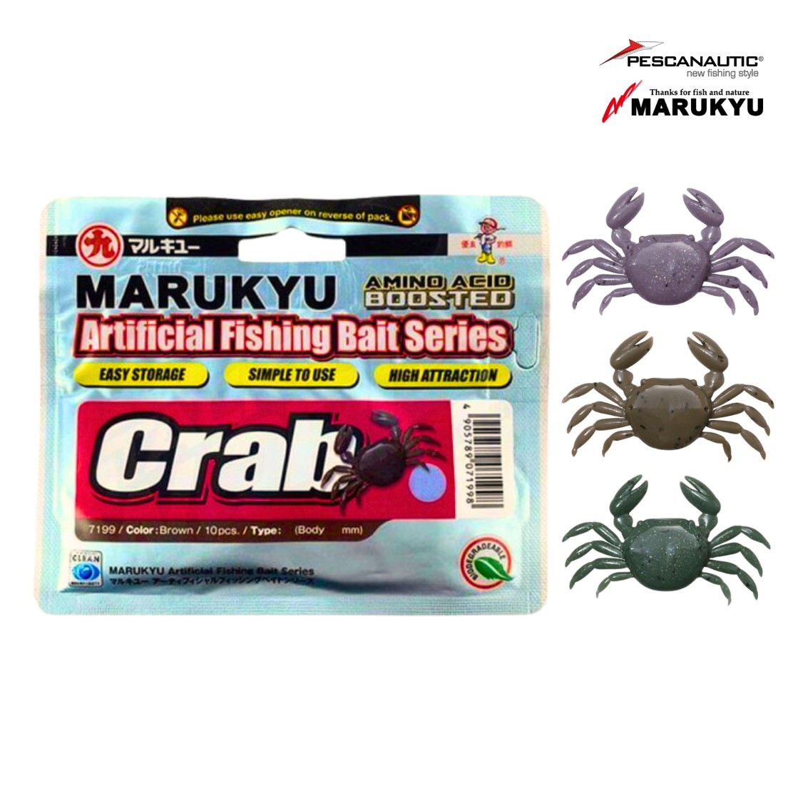MARUKYU CRAB M Marron