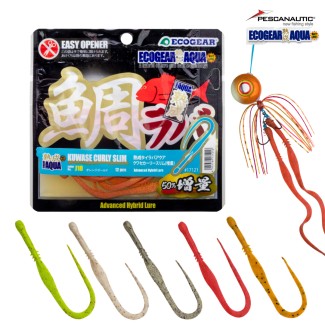 Imitation de lamelle de calamar en polymere imprégné d'acides aminés .