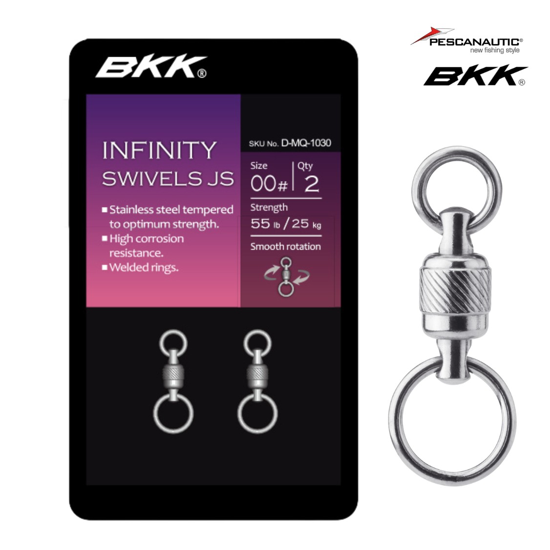 INFINITY SWIVEL JS TAILLE 0