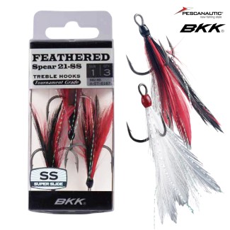 Spear 21SS à plumes Red /Black n°1