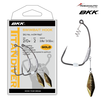 TITANDIVER - Gold n°2/0#-3/32oz