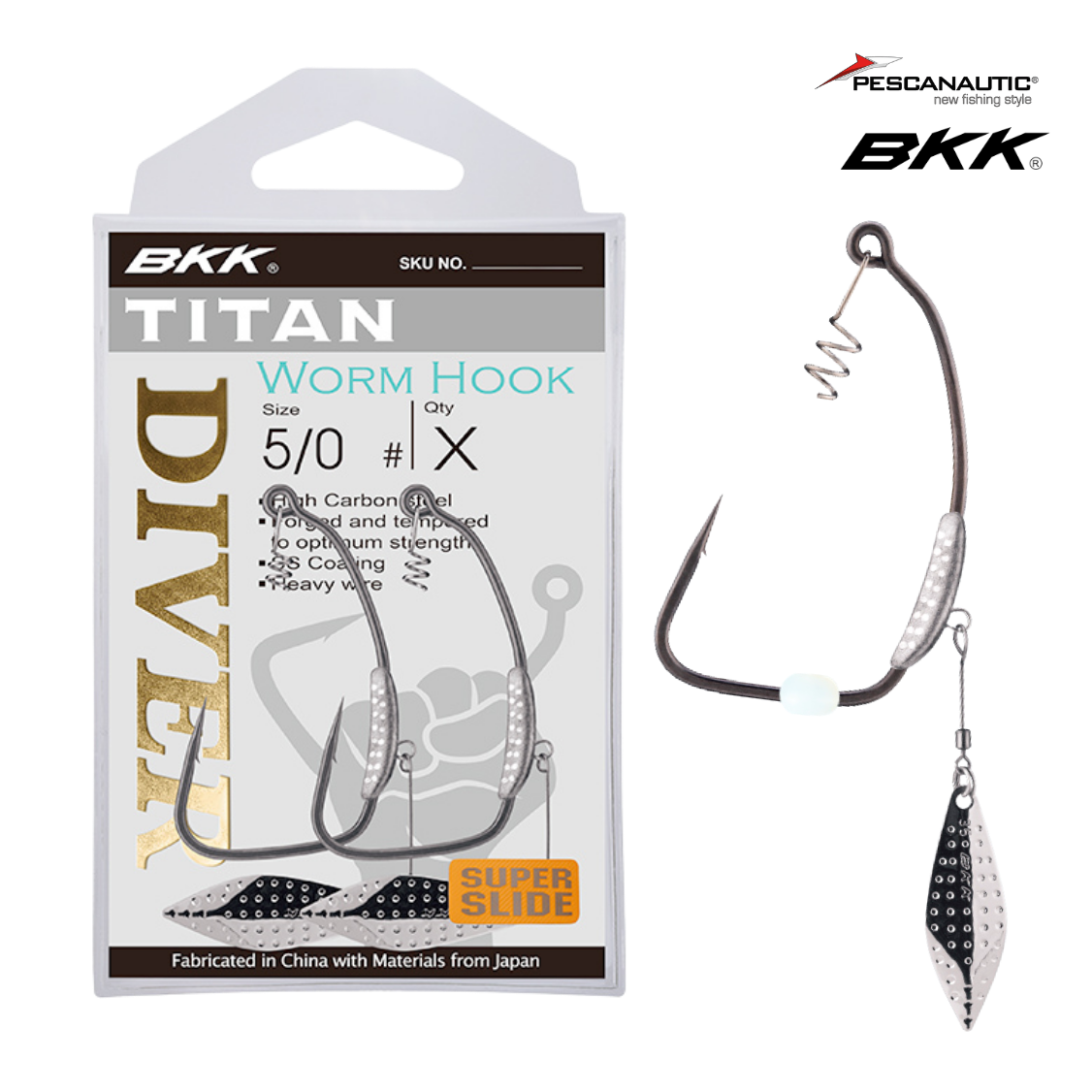 TITANDIVER n°6/0 -1/4oz-7g