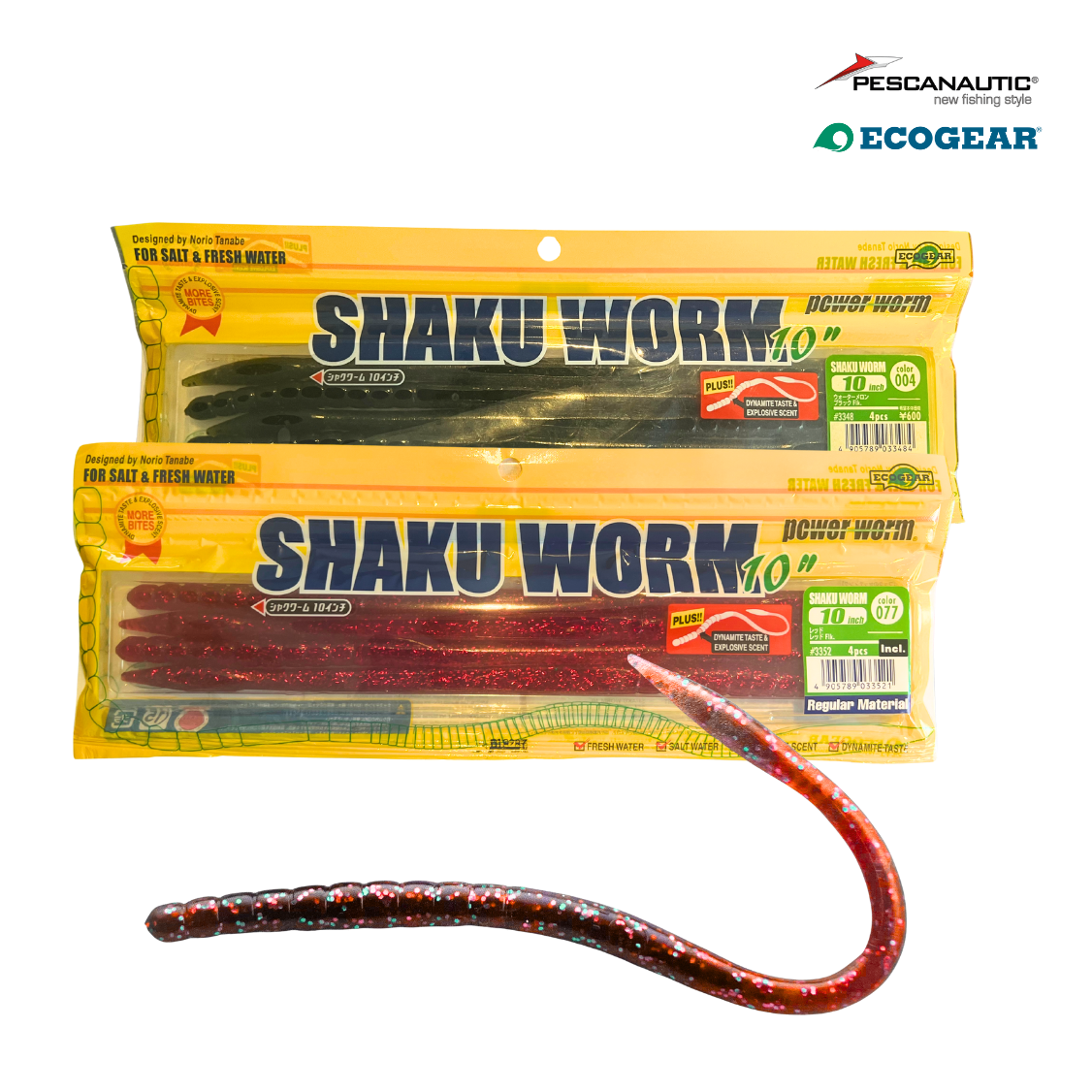 SHAKU WORM 10" COL 077
