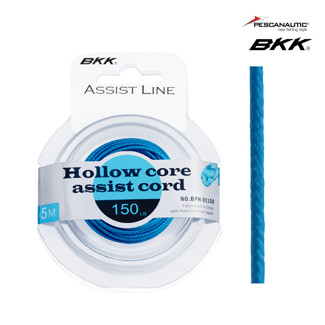 Tresse pour assist Hollow Core 150 LB (5m)