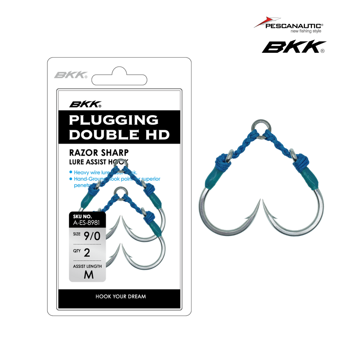 PLUGGING DOUBLE HD-M n°8/0