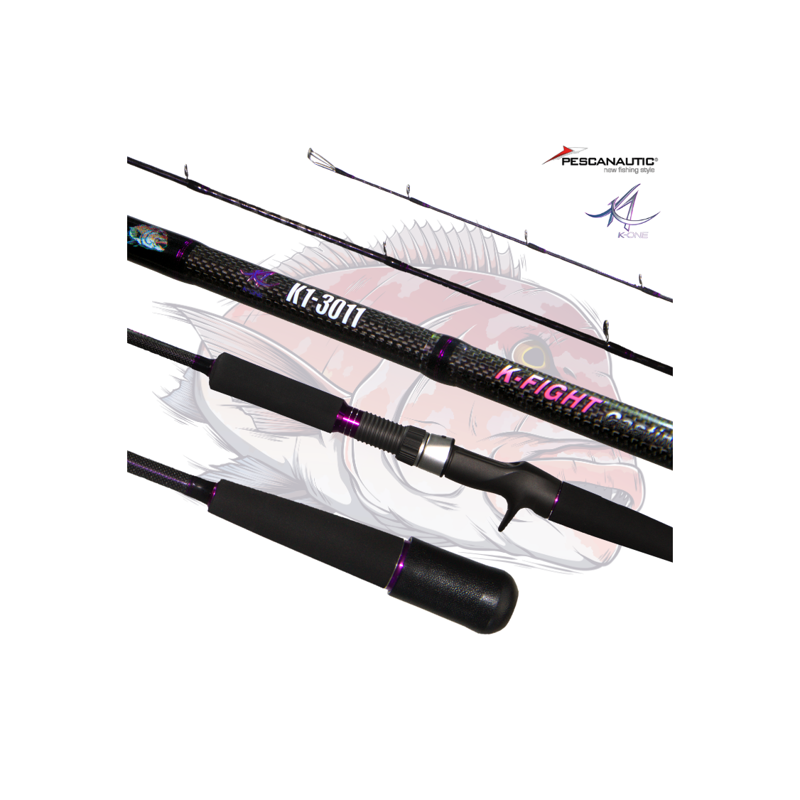 Canne K-ONE 3011C K-FIGHT Casting (New 2026)