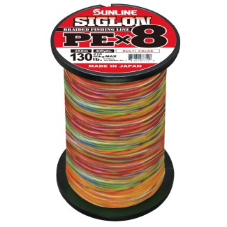 SIGLON BRAID 8X TUNA BROUME Multico 450m PE 8.0 100 LB (0,48)