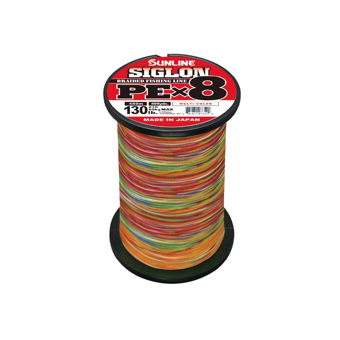 SIGLON BRAID 8X TUNA BROUME Multico 450m PE 8.0 100 LB (0,48)