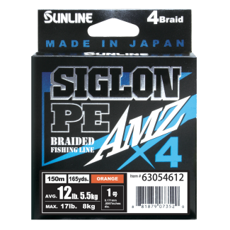 SIGLON PEx4 AMZ 150M(OR) #0.6/8LB