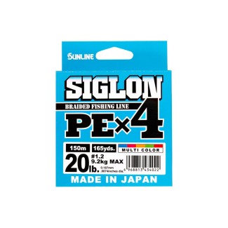 SIGLON BRAID PE  4X Multicolor 200m PE 0.6 (0.132mm)